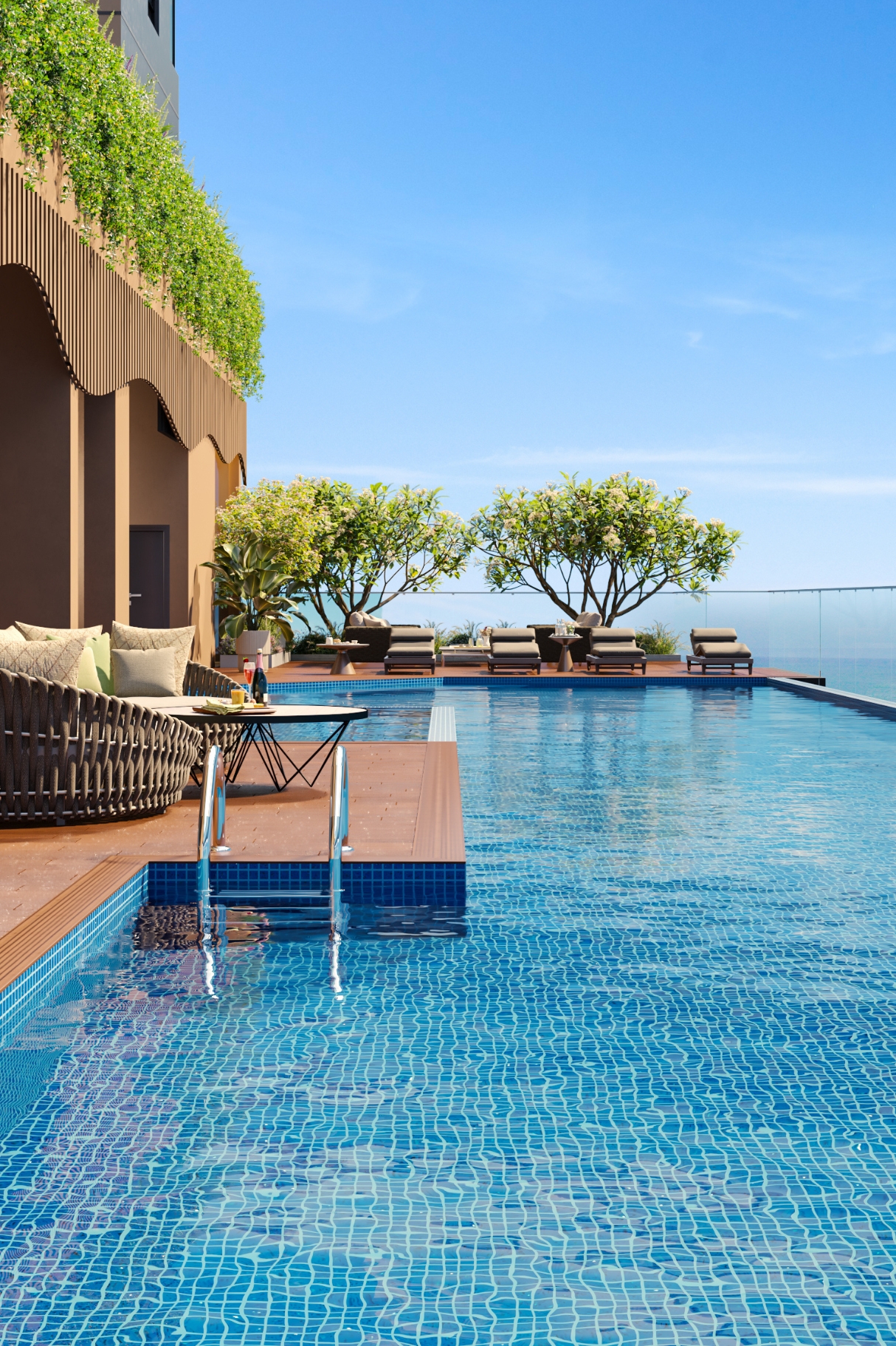 Oceanfront Service Apartments<br/>Marine Drive