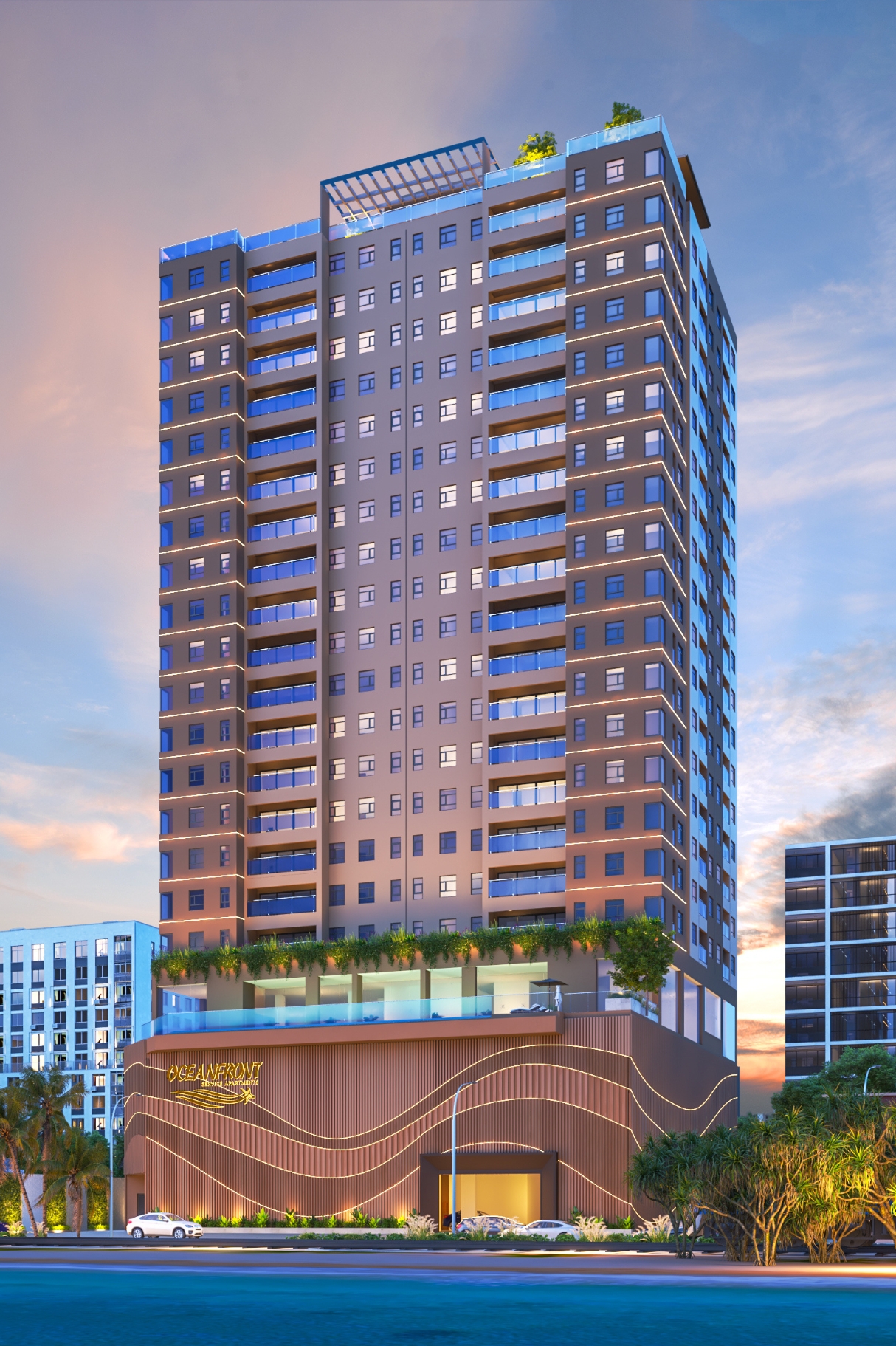 Oceanfront Service Apartments<br/>Marine Drive